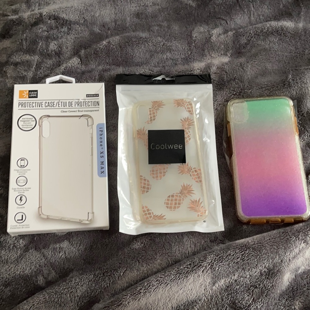 ALL 3 Phone cases for iphone Xs Max